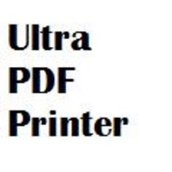 Ultra PDF Printer screenshot